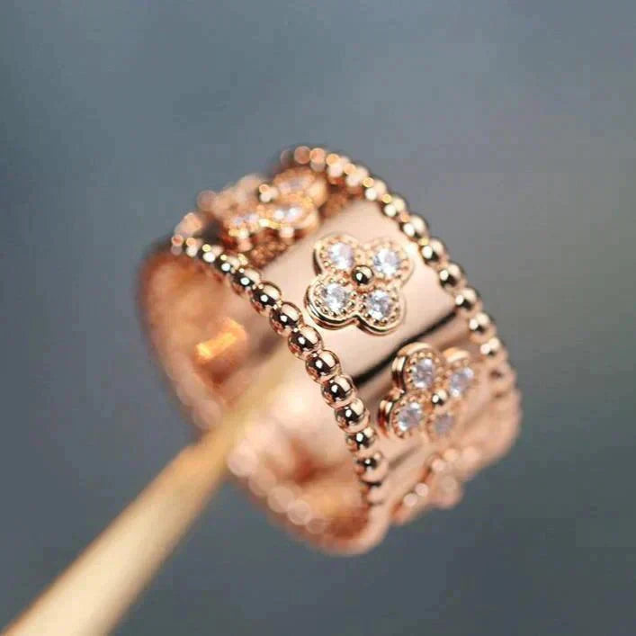 [Panda Jewelry]CLOVER KALEIDOSCOPE RING 10MM