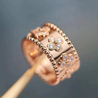 [Panda Jewelry]CLOVER KALEIDOSCOPE RING 10MM