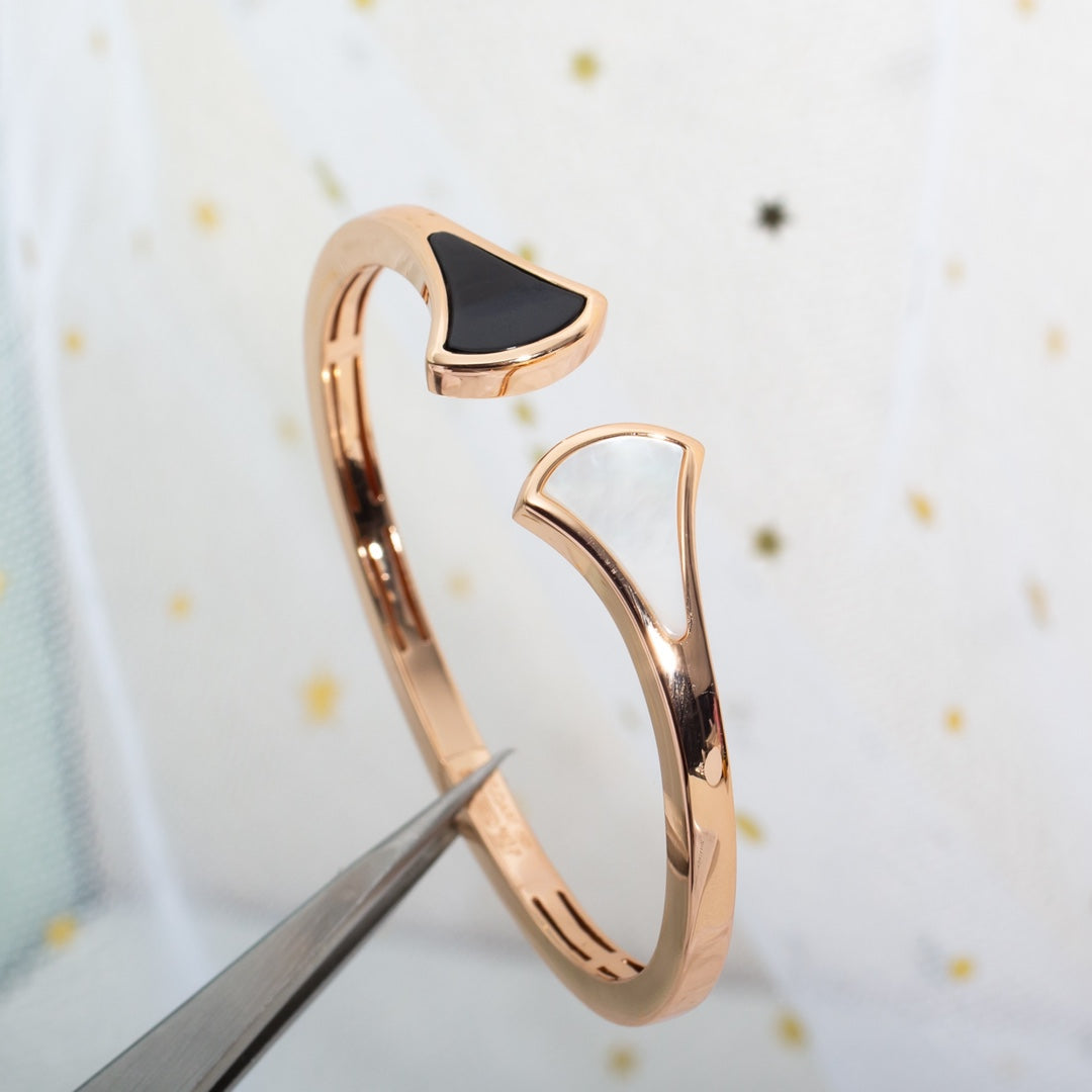 [Panda Jewelry]DREAM BRACELET OPEN PINK GOLD MOP