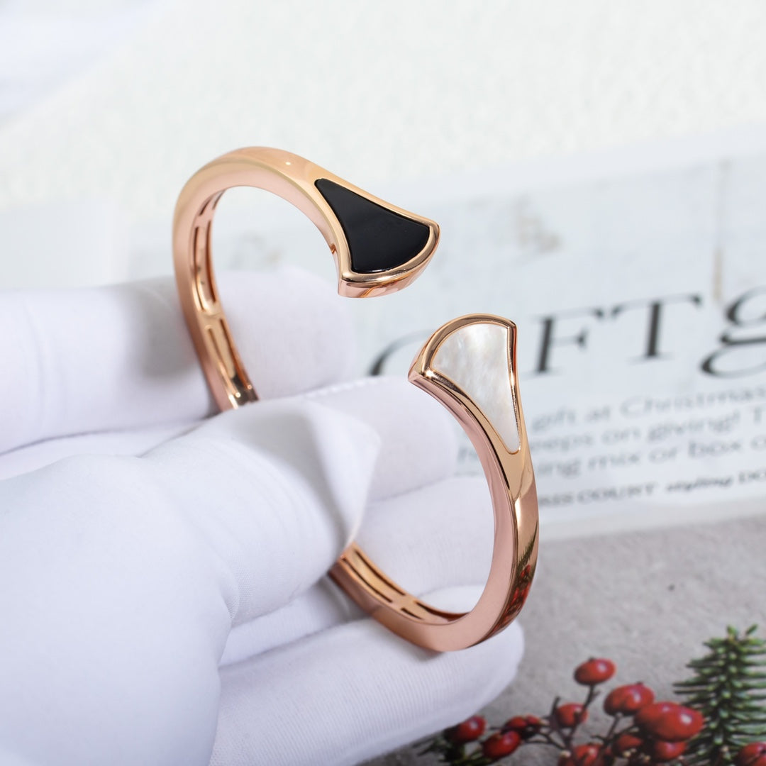[Panda Jewelry]DREAM BRACELET OPEN PINK GOLD MOP