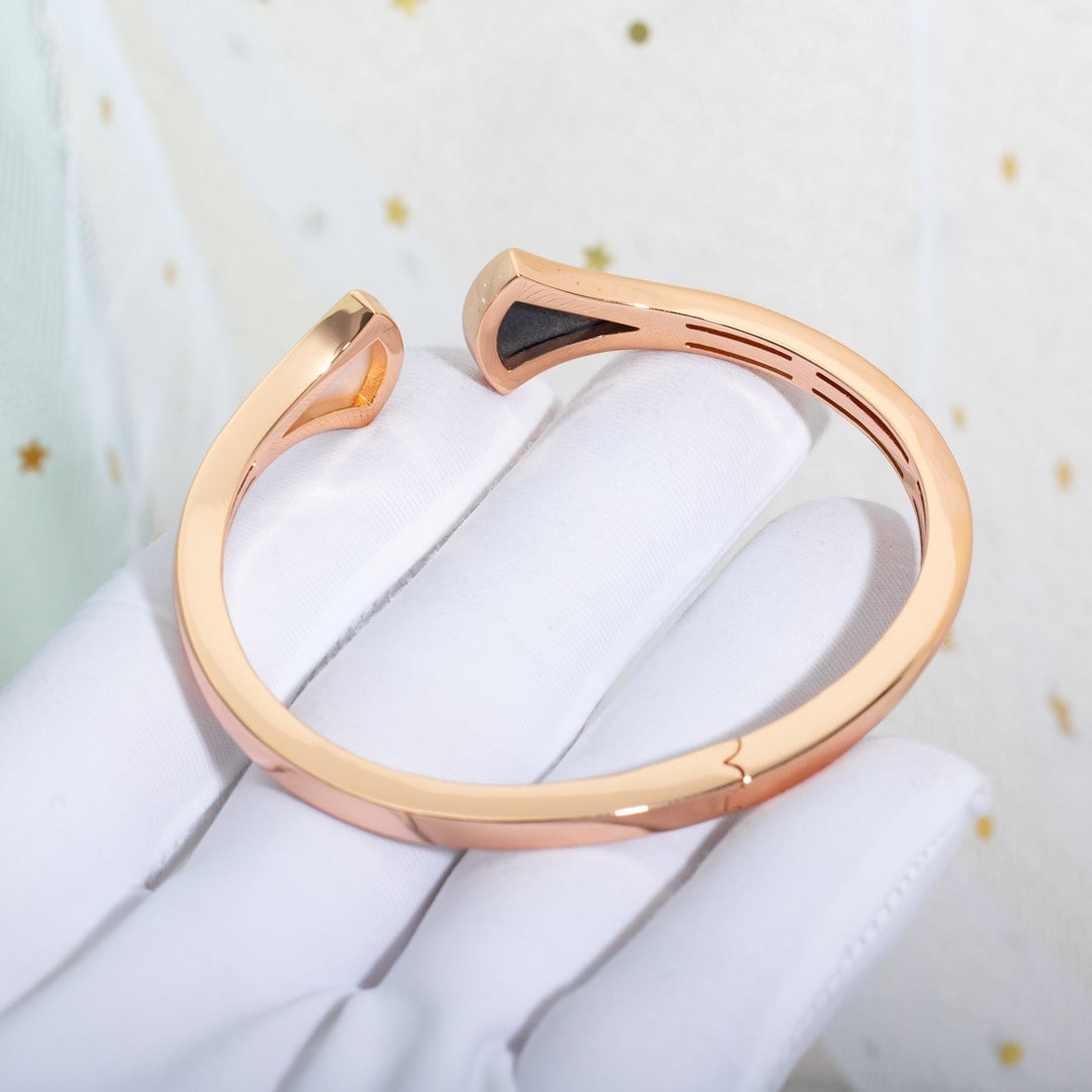 [Panda Jewelry]DREAM BRACELET OPEN PINK GOLD MOP