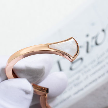 [Panda Jewelry]DREAM BRACELET OPEN PINK GOLD MOP