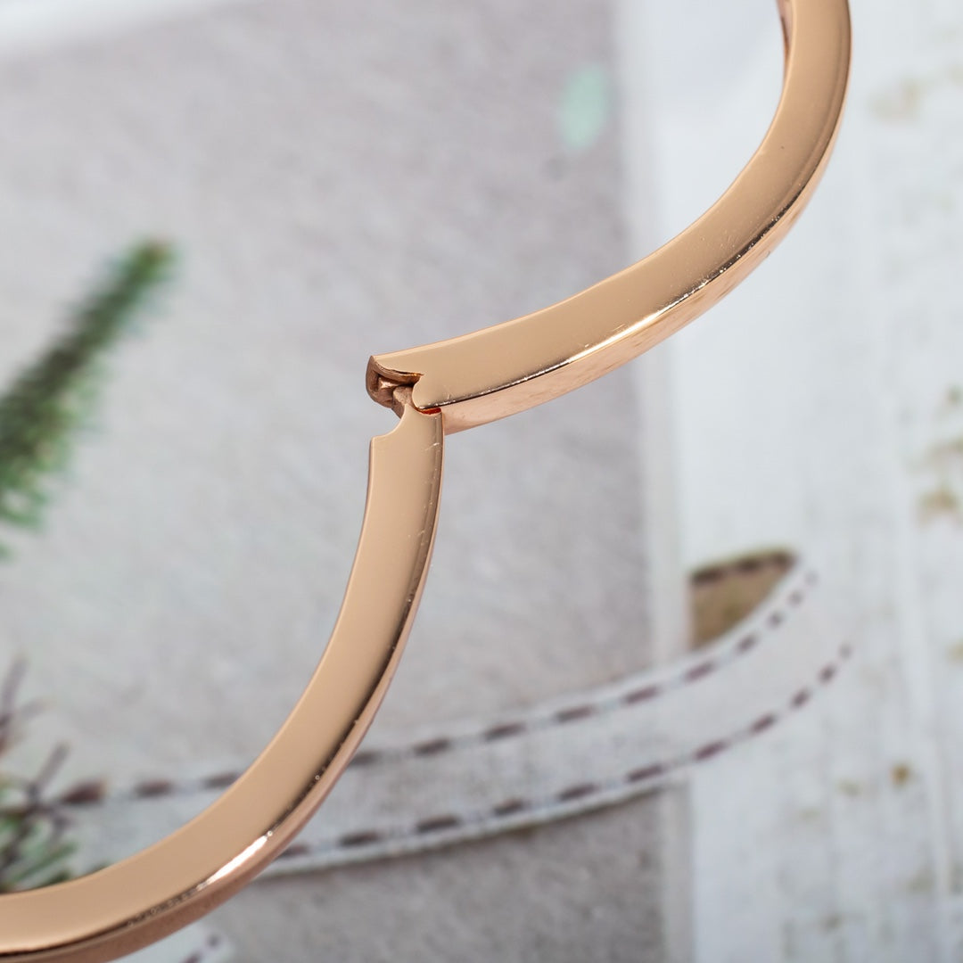 [Panda Jewelry]DREAM BRACELET OPEN PINK GOLD MOP