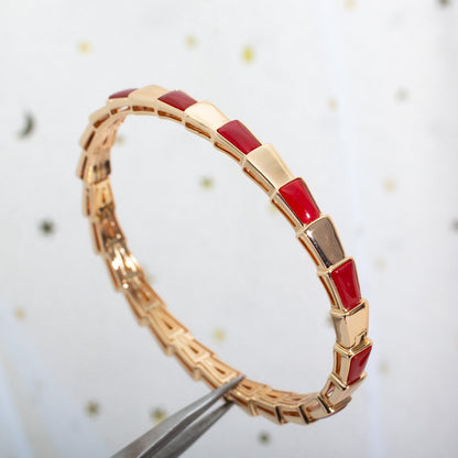 [Panda Jewelry]SERPENTI BRACELET PINK GOLD RUBELLITE