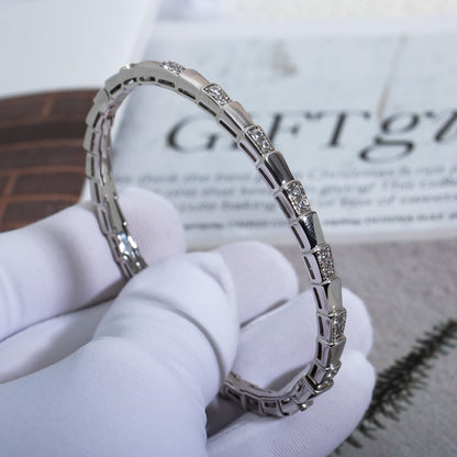 [Panda Jewelry]SERPENTI BRACELET SILVER DIAMOND