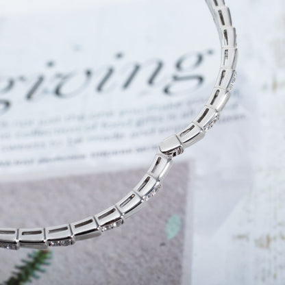 [Panda Jewelry]SERPENTI BRACELET SILVER DIAMOND