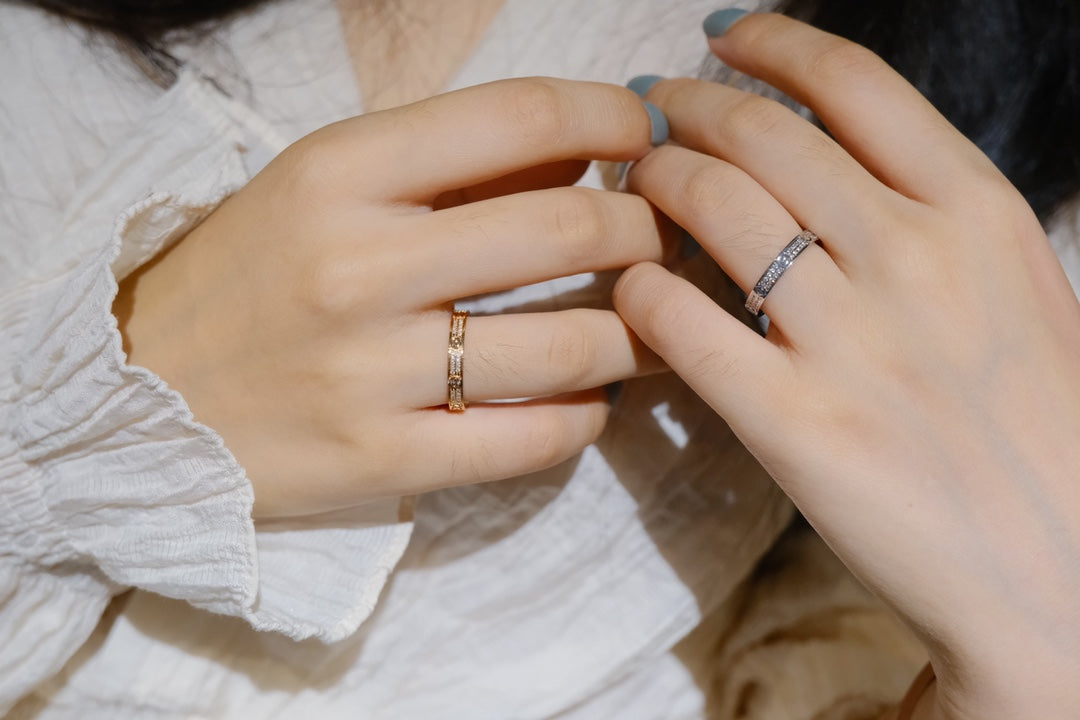 [Panda Jewelry]LOVE RING 2.65MM DIAMOND