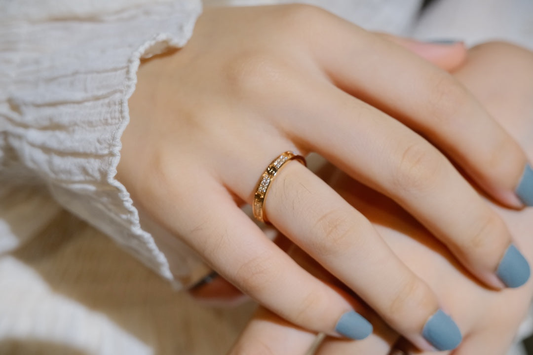 [Panda Jewelry]LOVE RING 2.65MM DIAMOND