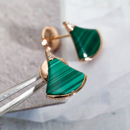 [Panda Jewelry]DIVAS DREAM EARRINGS PINK GOLD
