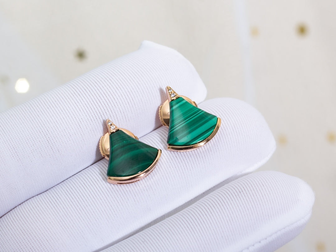 [Panda Jewelry]DIVAS DREAM EARRINGS PINK GOLD
