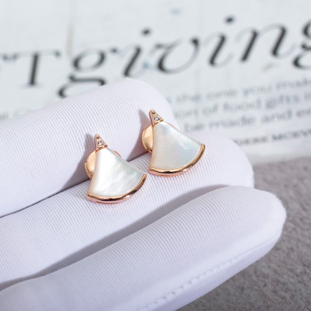 [Panda Jewelry]DIVAS DREAM EARRINGS PINK GOLD