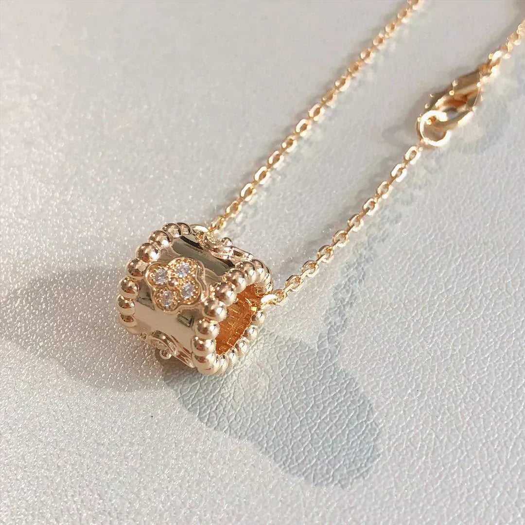 [Panda Jewelry]PERLEE PEDANT NECKLACE GOLD / ROSE GOLD