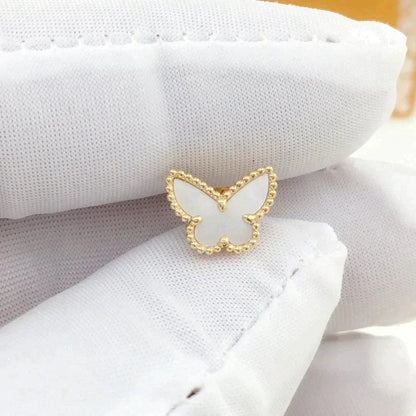 [Panda Jewelry]SWEET BUTTERFLY MOP EARSTUDS
