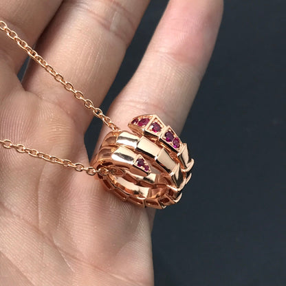 [Panda Jewelry]SERPENTI PEDANT NECKLACE