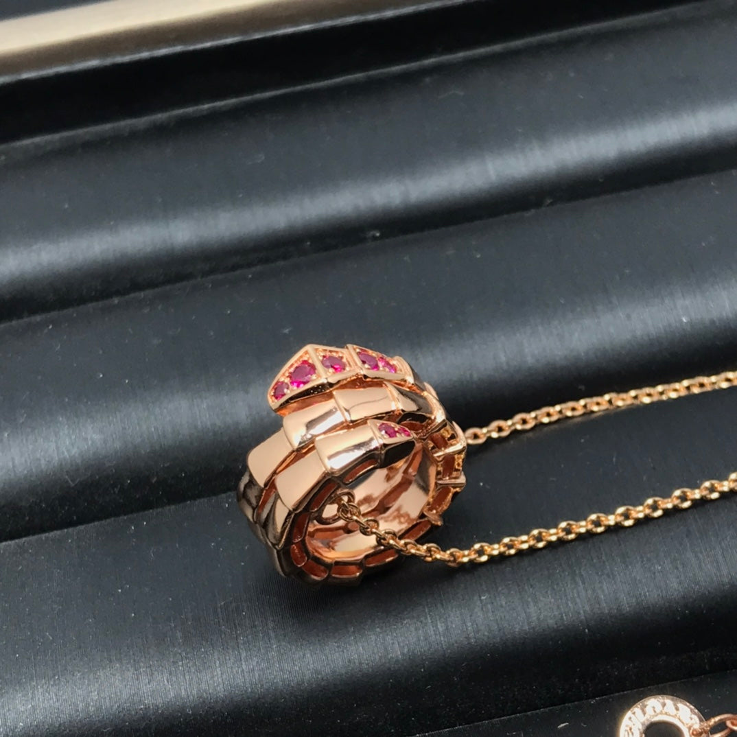 [Panda Jewelry]SERPENTI PEDANT NECKLACE