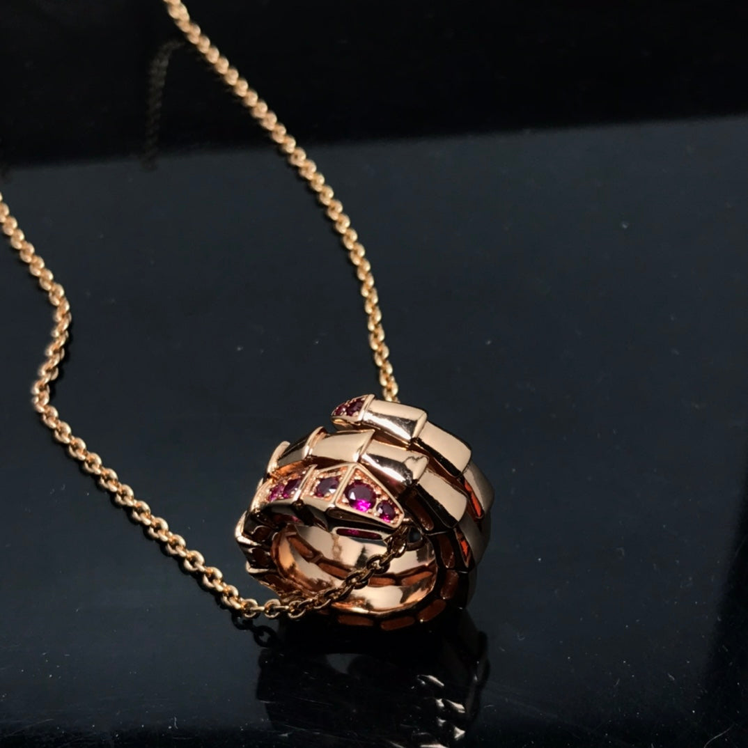[Panda Jewelry]SERPENTI PEDANT NECKLACE