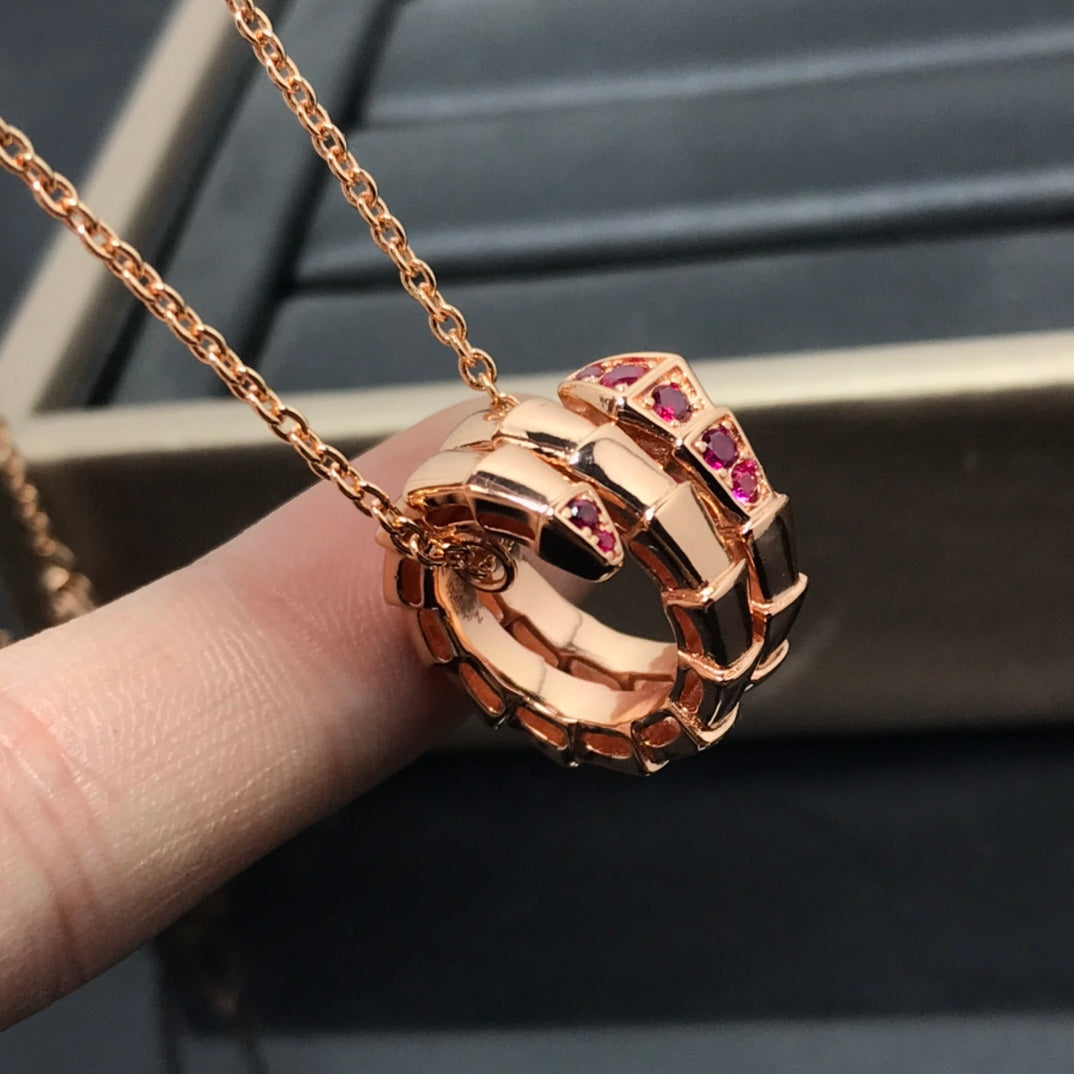 [Panda Jewelry]SERPENTI PEDANT NECKLACE