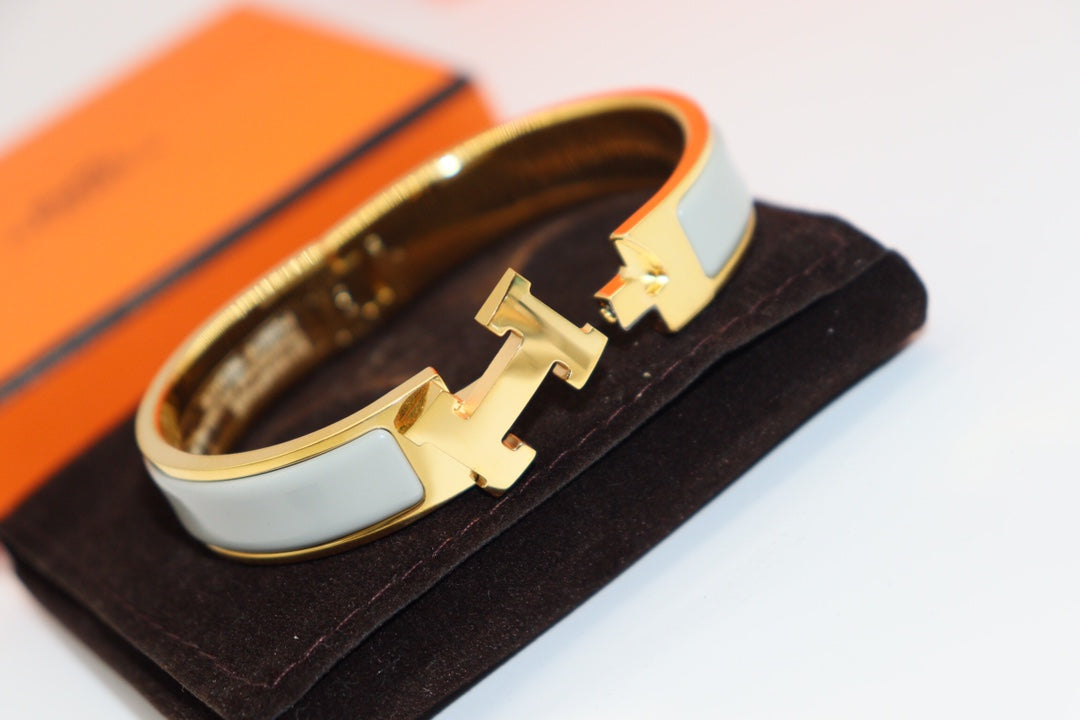 [Panda Jewelry]H LIGHT BLUE BRACELET