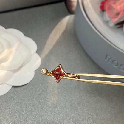 [Panda Jewelry]STAR 1 DIAMOND OPEN RING