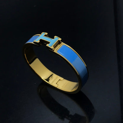 [Panda Jewelry]H BRACELET BLUE RAINBOW CERAMIC