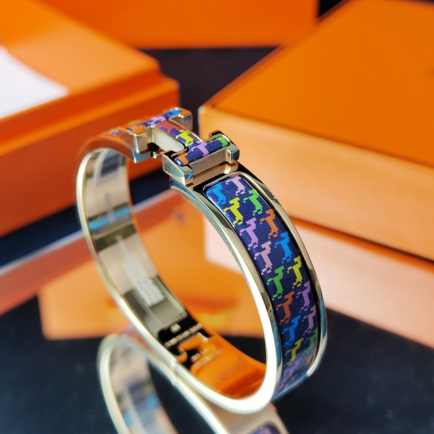 [Panda Jewelry]H HORSE BRACELET 12MM