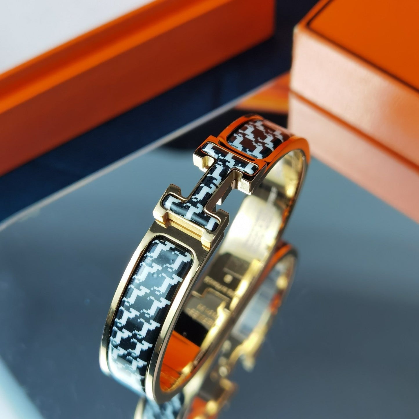 [Panda Jewelry]H HORSE BRACELET 12MM