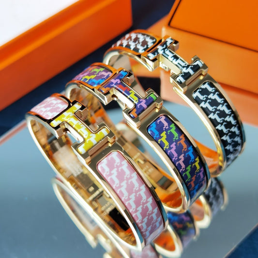 [Panda Jewelry]H HORSE BRACELET 12MM