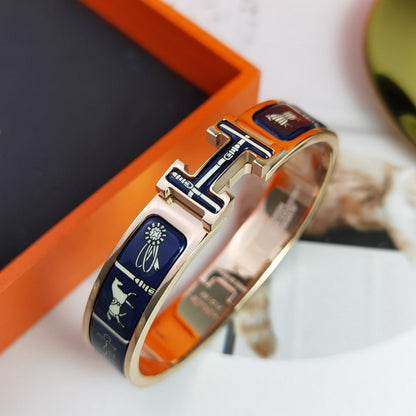 [Panda Jewelry]H COUVERTURES DARK BLUE BRACELET