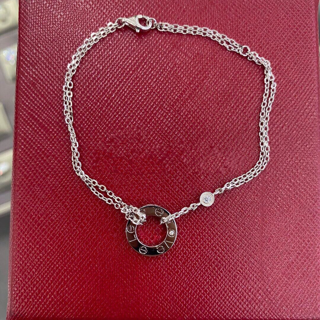 [Panda Jewelry]LOVE BRACELET 2 DIAMOND