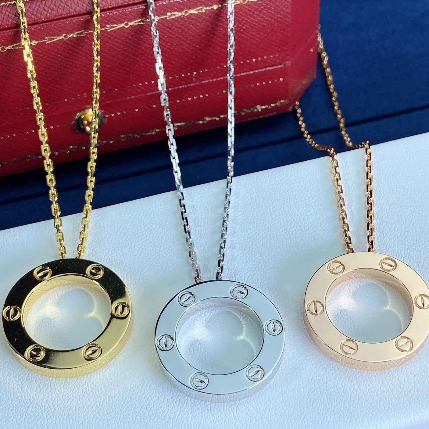 [Panda Jewelry]LOVE NECKLACE 16MM
