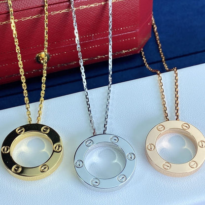 [Panda Jewelry]LOVE NECKLACE 16MM