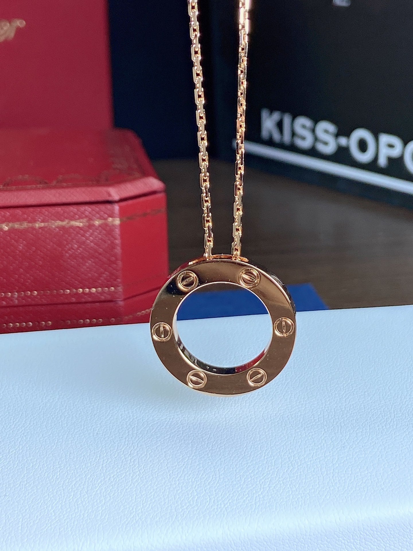 [Panda Jewelry]LOVE NECKLACE 16MM