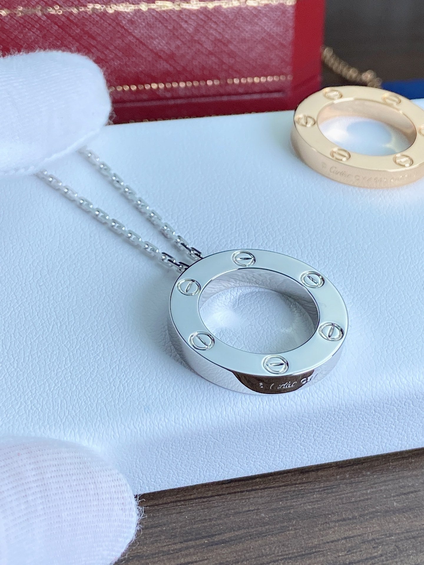 [Panda Jewelry]LOVE NECKLACE 16MM