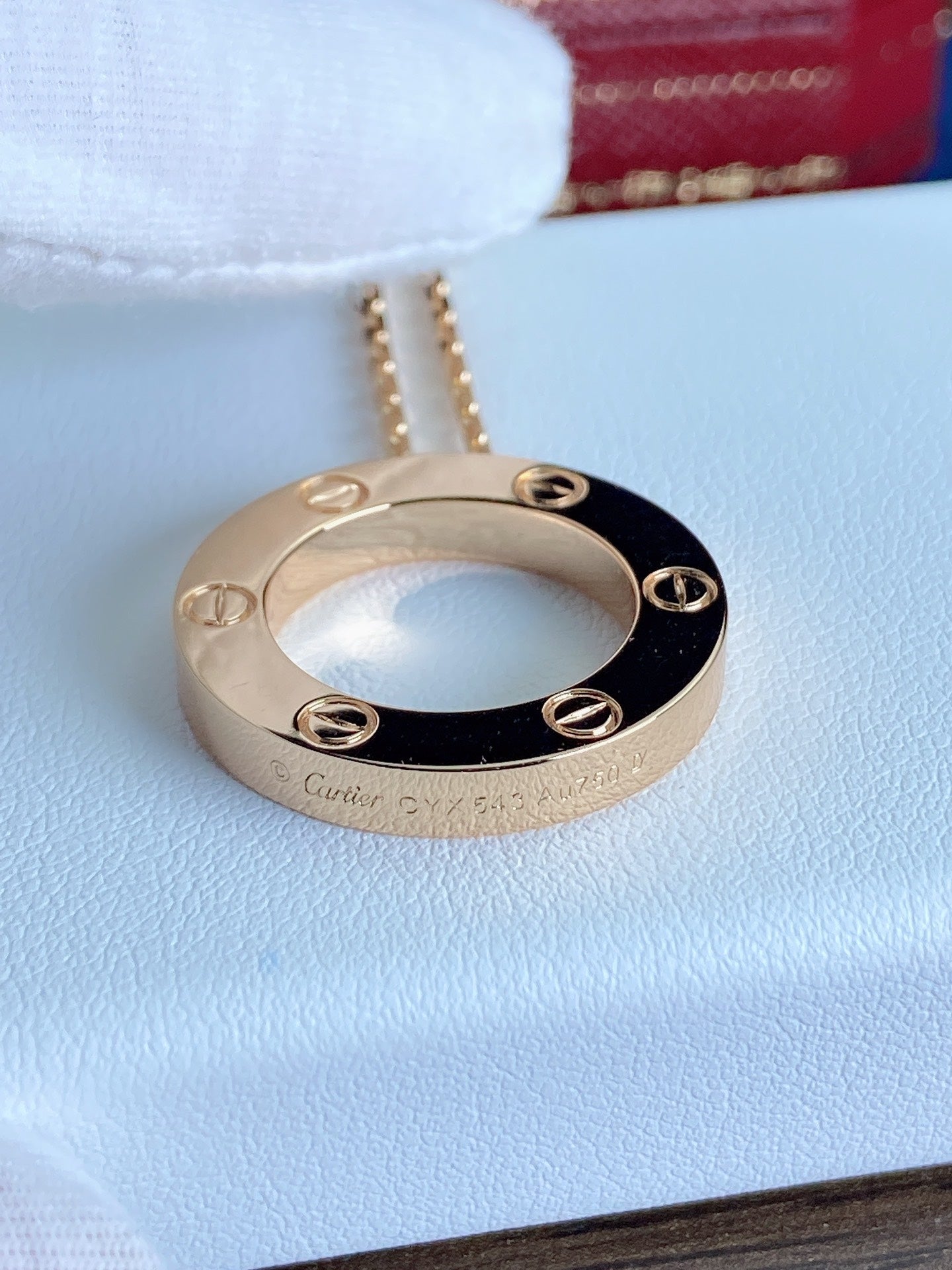 [Panda Jewelry]LOVE NECKLACE 16MM