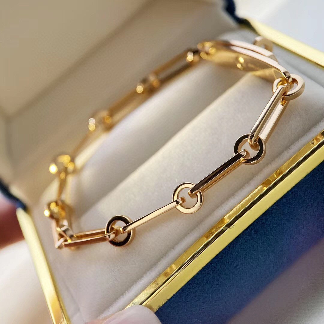 [Panda Jewelry]CHAINE BRACELET SMALL MODEL DIAMOND