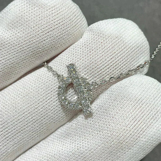 [Panda Jewelry]ECHAPEE NECKLACE DIAMOND