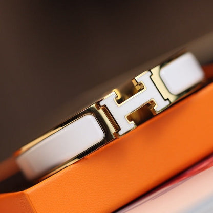 [Panda Jewelry]H BRACELET 12MM GOLD