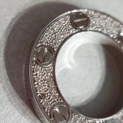 [Panda Jewelry]LOVE NECKLACE ADJUSTABLE SILVER