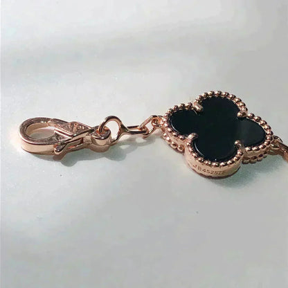 [Panda Jewelry]CLOVER 5 MOTIFS MULTICOLOR BRACELET