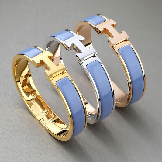 [Panda Jewelry]H BRACELET ROMANTIC BLUE 12MM