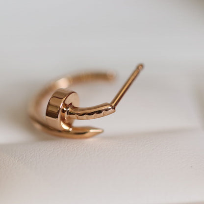 [Panda Jewelry]JUSTE EARRINGS PINK GOLD