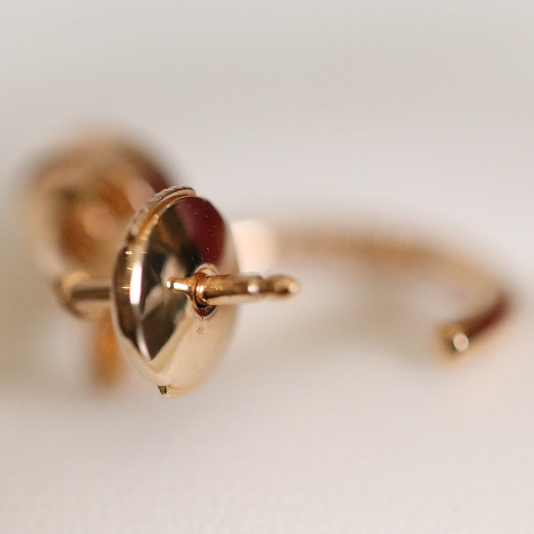 [Panda Jewelry]JUSTE EARRINGS PINK GOLD