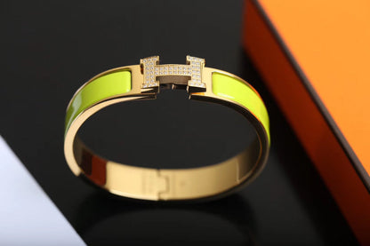 [Panda Jewelry]H BRACELET GOLD DIAMOND