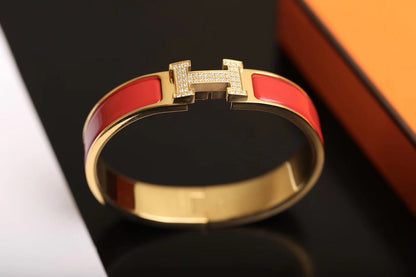 [Panda Jewelry]H BRACELET GOLD DIAMOND