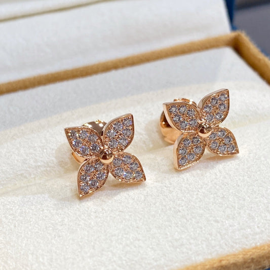 [Panda Jewelry]STAR DIAMOND EARRINGS