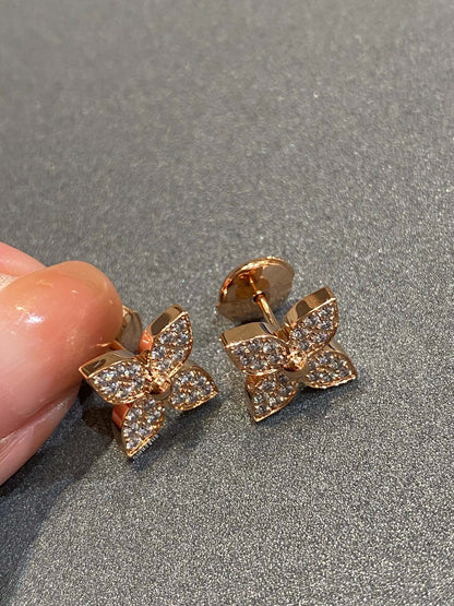 [Panda Jewelry]STAR DIAMOND EARRINGS