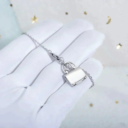 [Panda Jewelry]AMULETTE PEDANT SILVER NECKLACE