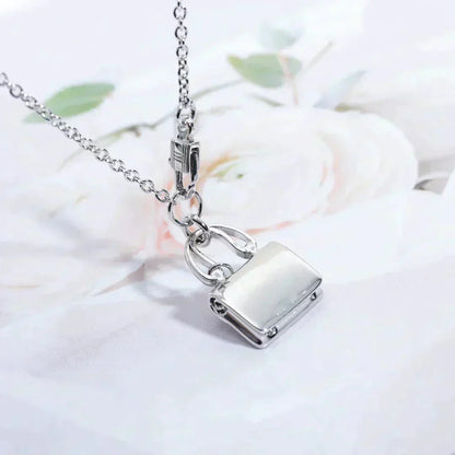 [Panda Jewelry]AMULETTE PEDANT SILVER NECKLACE