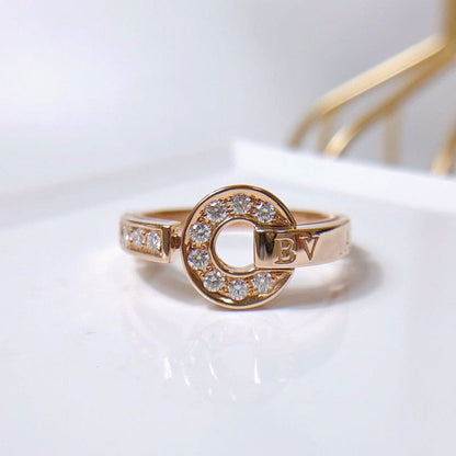 [Panda Jewelry]DREAM RING DIAMOND PINK GOLD