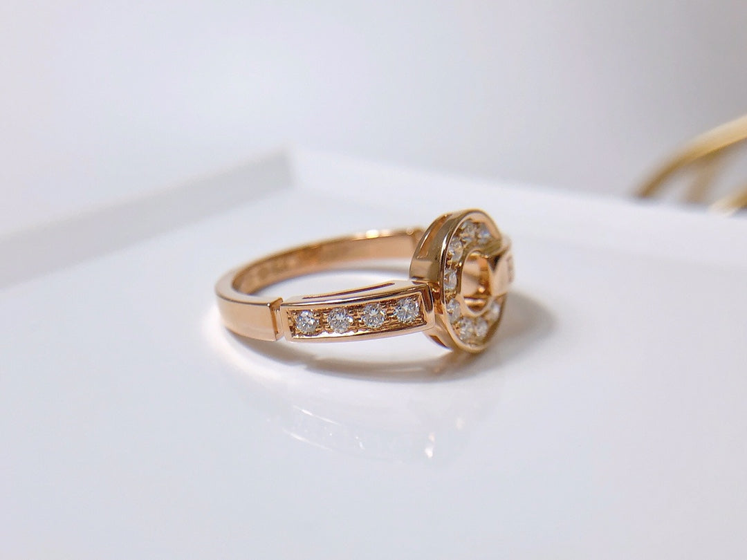 [Panda Jewelry]DREAM RING DIAMOND PINK GOLD